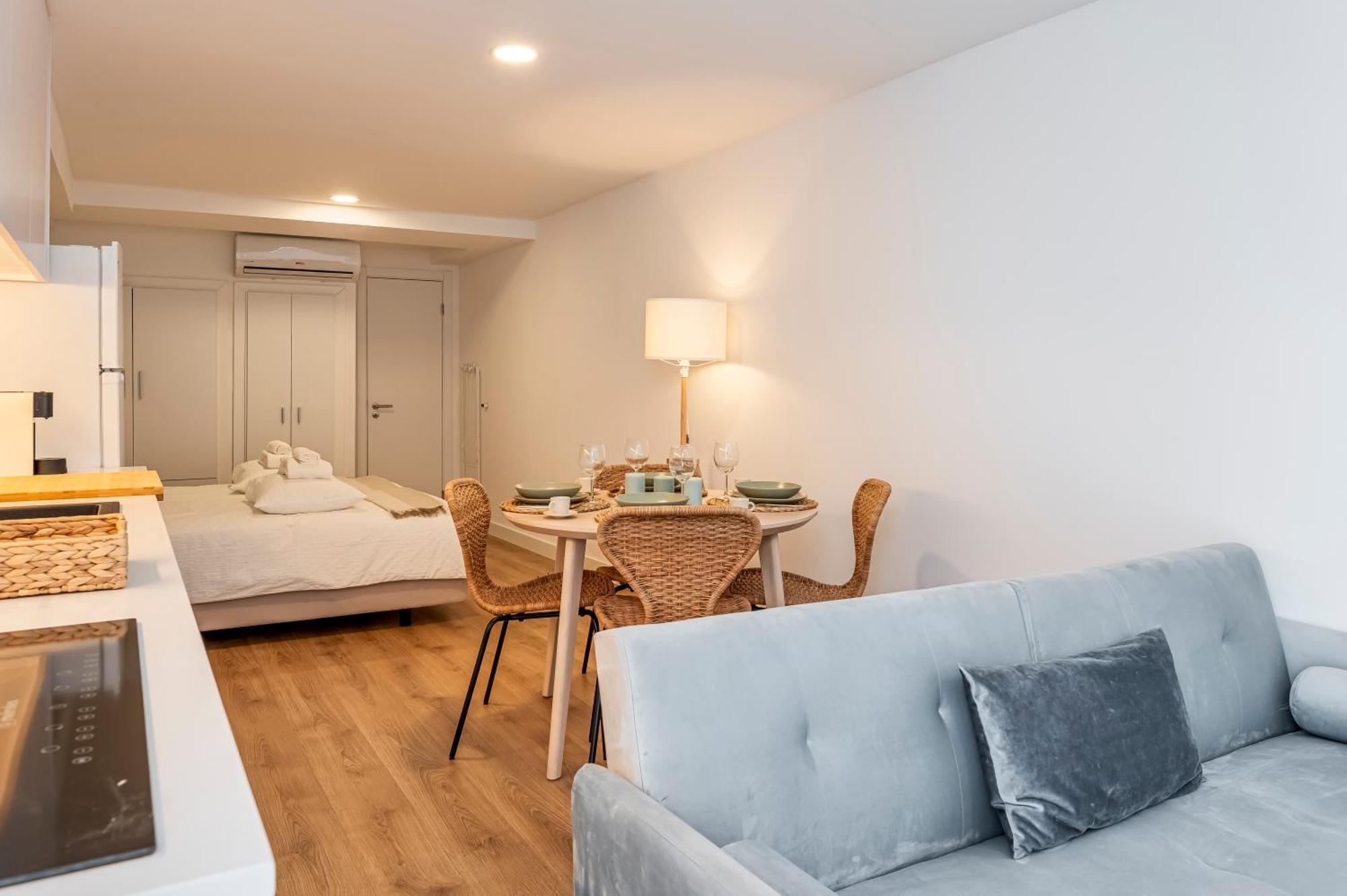 Chalet Marias - Parede Beach Apartments المظهر الخارجي الصورة