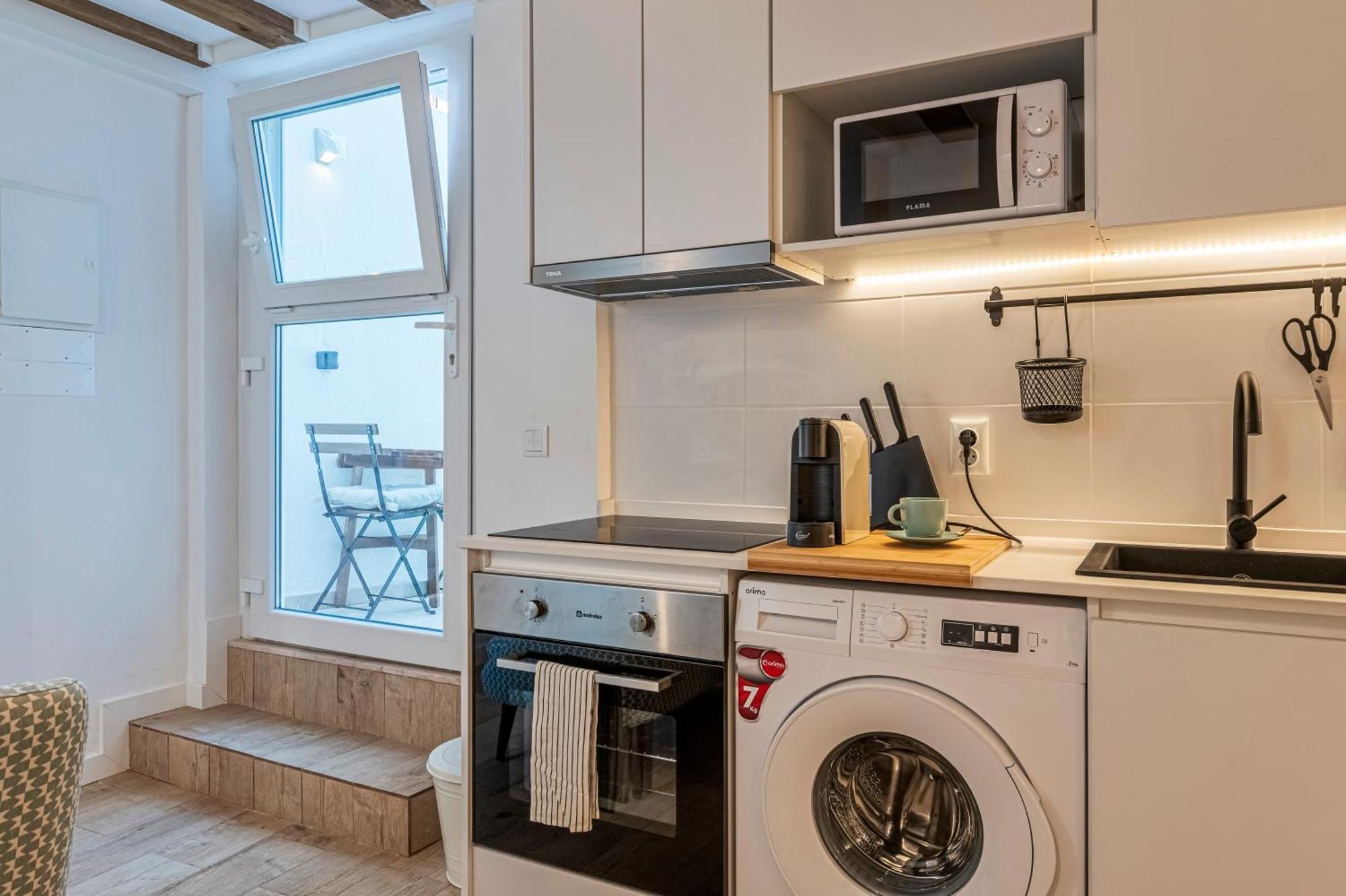 Chalet Marias - Parede Beach Apartments المظهر الخارجي الصورة