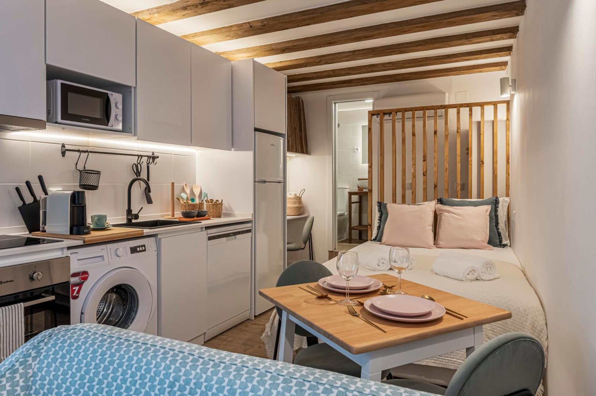 Chalet Marias - Parede Beach Apartments المظهر الخارجي الصورة